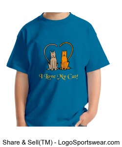 Youth - I Love My Cat! Design Zoom