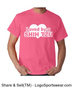 Adult - Loved by a SHIH TZU Design Zoom